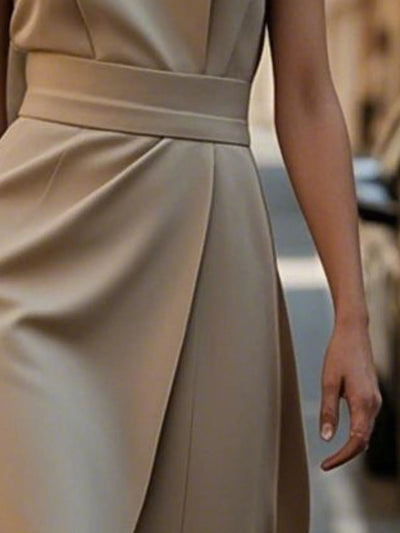 Sleeveless Midi Sheath Dress - Your Second Look