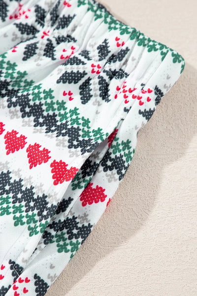 Sleigh Top and Shorts Lounge Set - Your Second Look