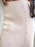 Slit Elastic Waist Skirt - Your Second Look