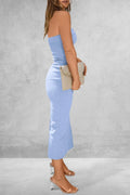 Slit Tube Midi Dress - Your Second Look
