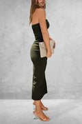 Slit Tube Midi Dress - Your Second Look