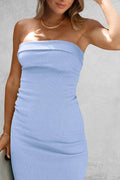 Slit Tube Midi Dress - Your Second Look
