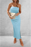 Slit Tube Midi Dress - Your Second Look