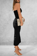 Slit Tube Midi Dress - Your Second Look