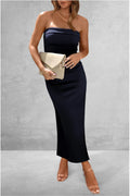 Slit Tube Midi Dress - Your Second Look