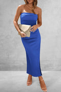 Slit Tube Midi Dress - Your Second Look