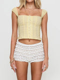 Smocked Square Neck Top - Your Second Look