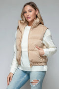 Snobbish Fine Fur Lining Quilted Vest - Your Second Look