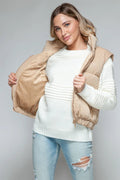 Snobbish Fine Fur Lining Quilted Vest - Your Second Look