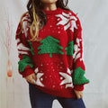 Snowflake Round Neck Sweater - Your Second Look