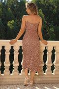 Spaghetti Strap Slit Midi Dress - Your Second Look