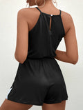 Spaghetti Strap V - Neck Romper - Your Second Look