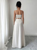 Square Neck Cami and Maxi Skirt Set - Your Second Look