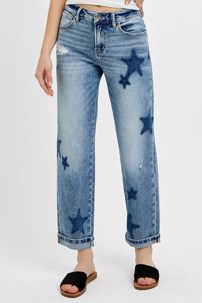 Star Cuffed Jeans - Your Second Look