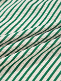 Stripe Cinched High Waist Midi Dress - Your Second Look