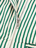 Stripe Cinched High Waist Midi Dress - Your Second Look