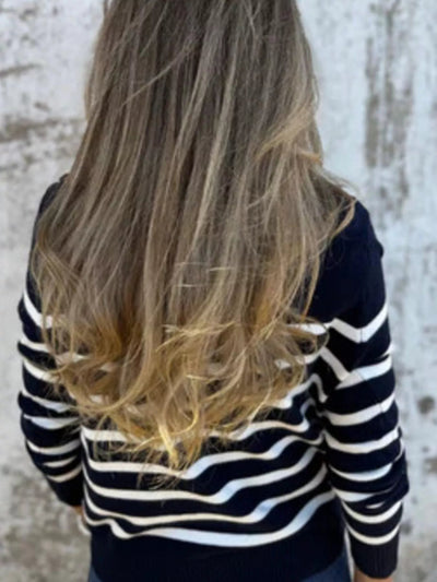 Striped Turtleneck Sweater - Your Second Look