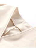 Surplice Tie Waist Outerwear - Your Second Look