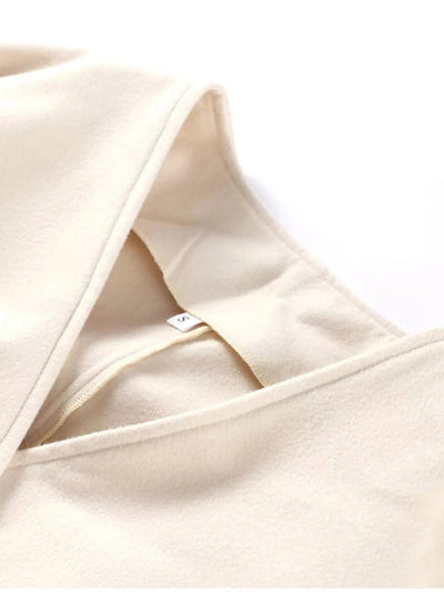 Surplice Tie Waist Outerwear - Your Second Look
