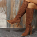 Tall Block Heel Boots - Your Second Look