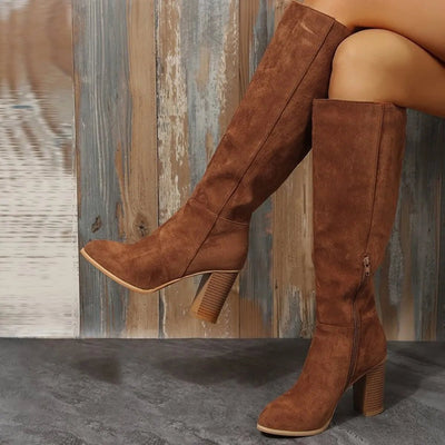 Tall Block Heel Boots - Your Second Look
