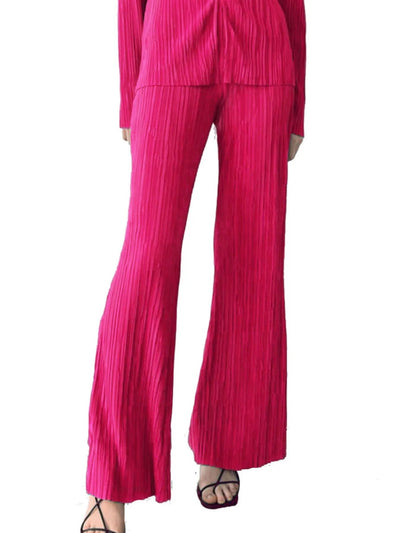 Texture Long Sleeve Top and Pants Lounge Set - Your Second Look