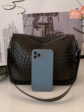 Textured Leather Shoulder Bag - Your Second Look