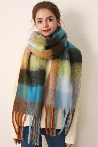 Thermal Plaid Scarf - Your Second Look