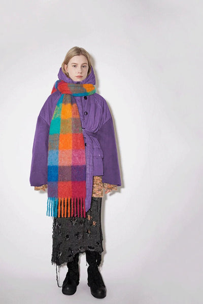 Thermal Plaid Scarf - Your Second Look