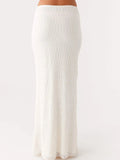 Tie Front Tube Top and Maxi Skirt Set - Your Second Look
