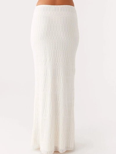 Tie Front Tube Top and Maxi Skirt Set - Your Second Look