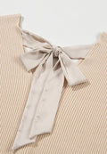Tied Back V - Neck Sweater - Your Second Look
