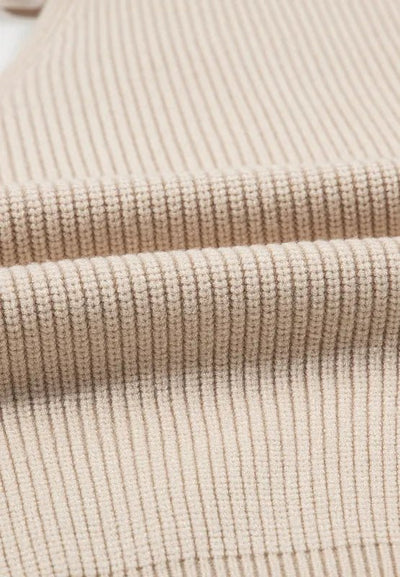 Tied Back V - Neck Sweater - Your Second Look