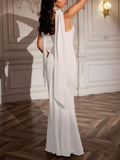 Tube Mermaid Maxi Dress with Scarf Detail - Your Second Look