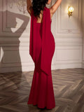 Tube Mermaid Maxi Dress with Scarf Detail - Your Second Look