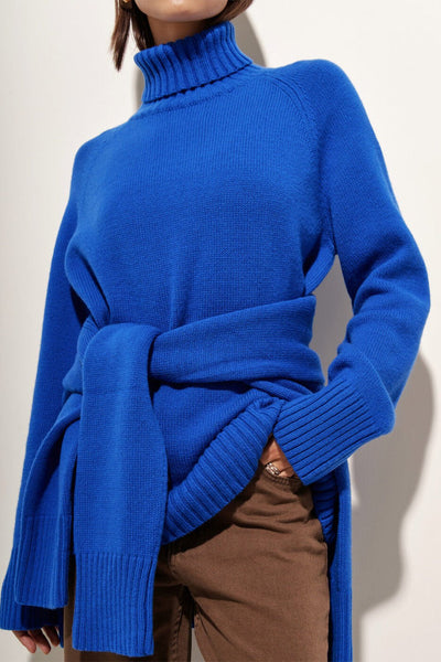 Turtle Neck Raglan Sleeve Sweater - Your Second Look