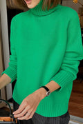 Turtle Neck Raglan Sleeve Sweater - Your Second Look