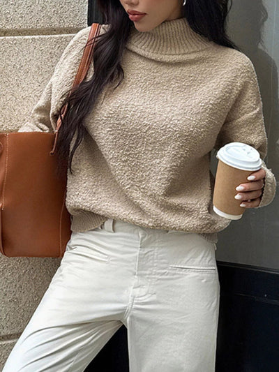 Turtleneck Long Sleeve Sweater - Your Second Look