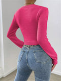 Twisted Front Cropped Knit Top - Your Second Look