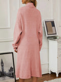 V - Neck Cami Dress and Open Front Cardigan Sweater Set - Your Second Look