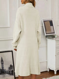 V - Neck Cami Dress and Open Front Cardigan Sweater Set - Your Second Look