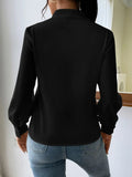 V Neck Long Sleeve Top - Your Second Look