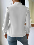 V Neck Long Sleeve Top - Your Second Look