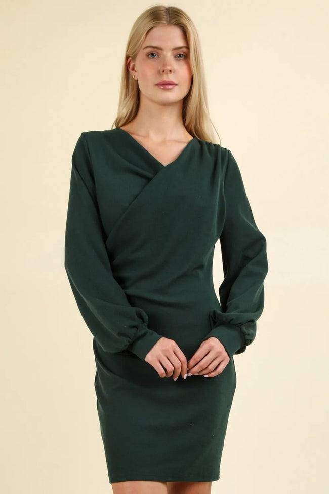 VERY J Ruched Detail Bodycon Mini Dress - Your Second Look