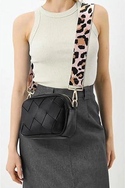 Zenana Cassette Woven Crossbody Bag - Your Second Look