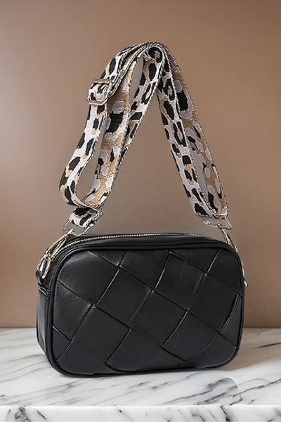 Zenana Cassette Woven Crossbody Bag - Your Second Look