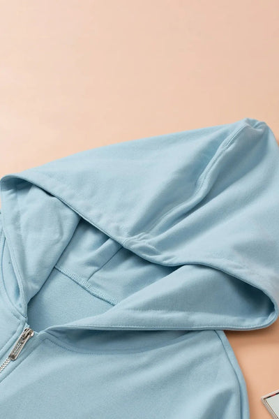 Zip - Up Hoodie and Pants Active Set - Your Second Look