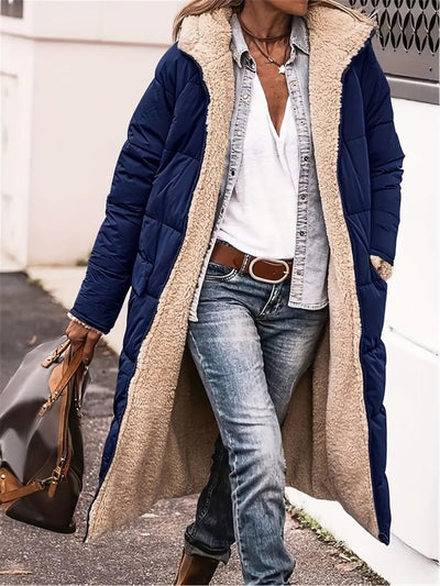 Zip Up Sherpa Hooded Coat - Your Second Look