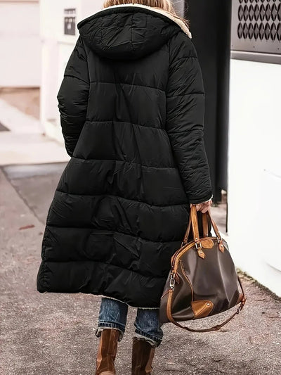 Zip Up Sherpa Hooded Coat - Your Second Look