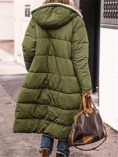 Zip Up Sherpa Hooded Coat - Your Second Look